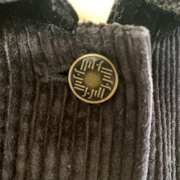 JJill Corduroy Jacket Velvet Collar Cotton Pockets - Picture 8 of 10